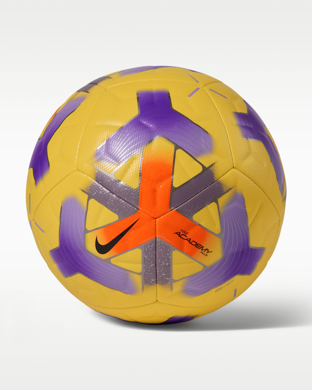 Nike Academy Plus Soccer Ball - Yellow/Hyper Crimson/Purple/Black