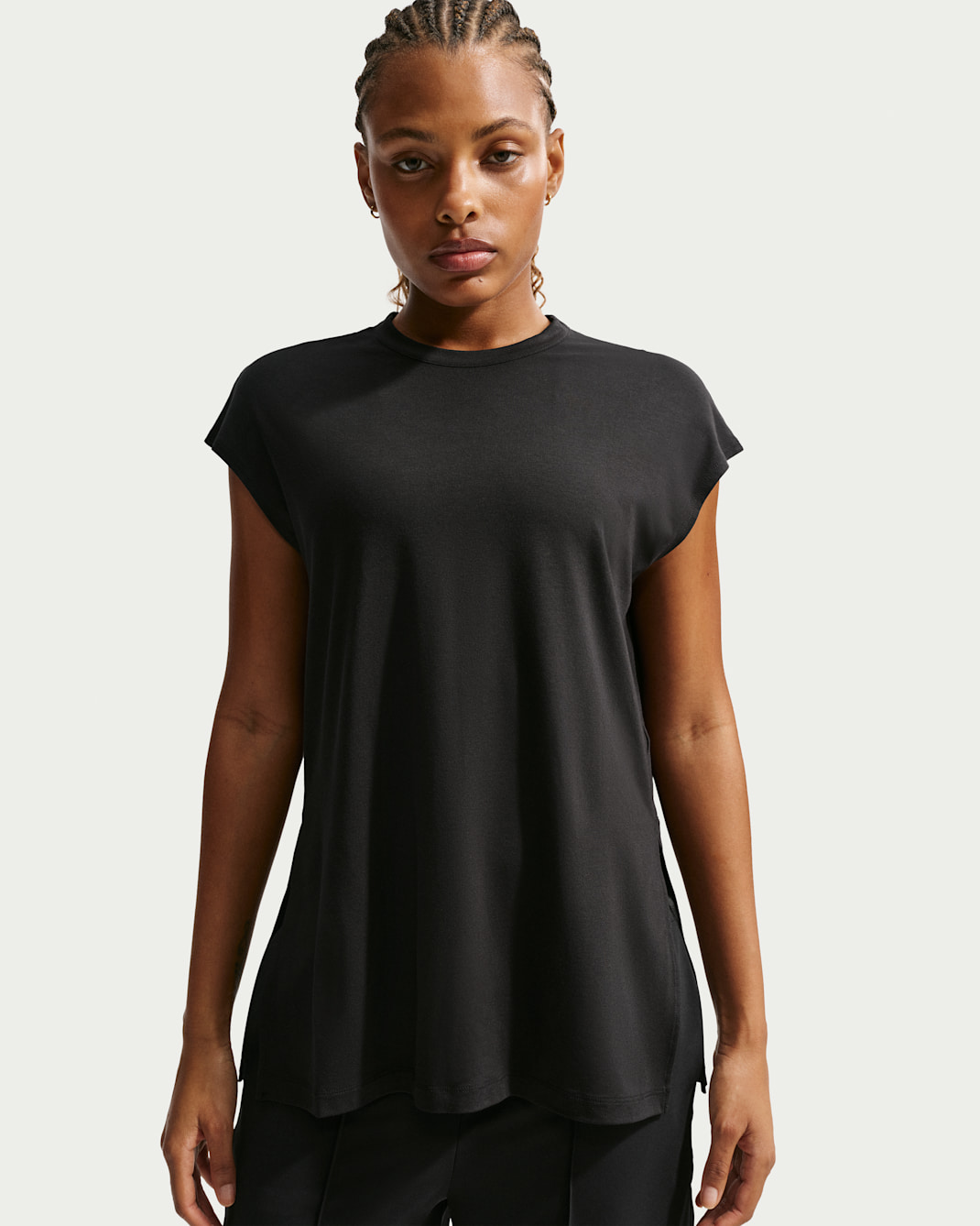 Nike 24.7 ImpossiblySoft Women's Dri-FIT Tank Top - Black/Black/Dark Smoke Grey