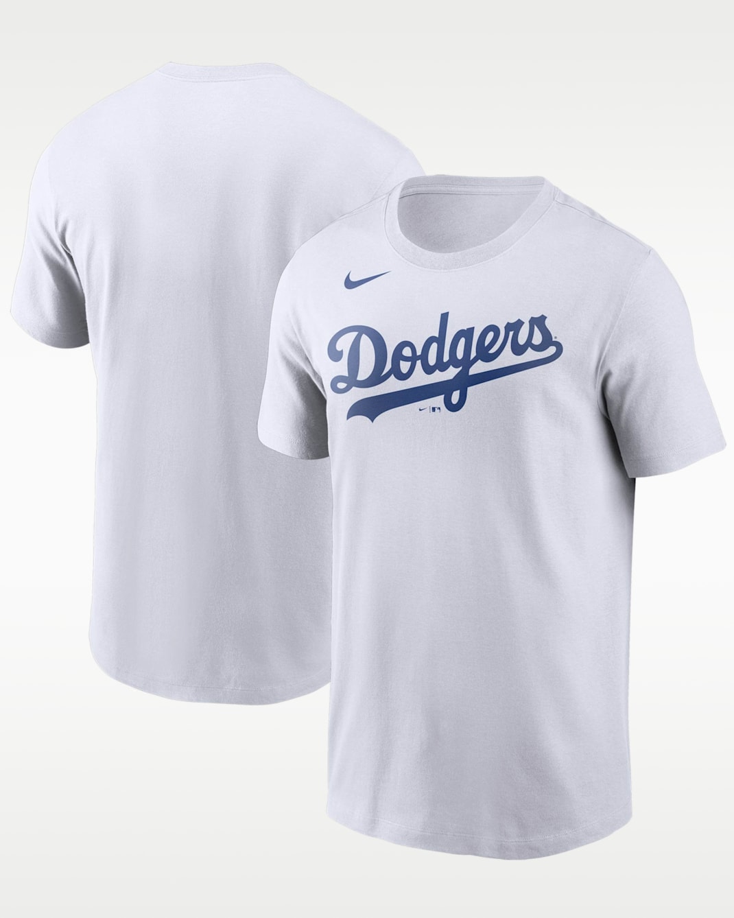 Los Angeles Dodgers Fuse Wordmark Men's Nike MLB T-Shirt - White