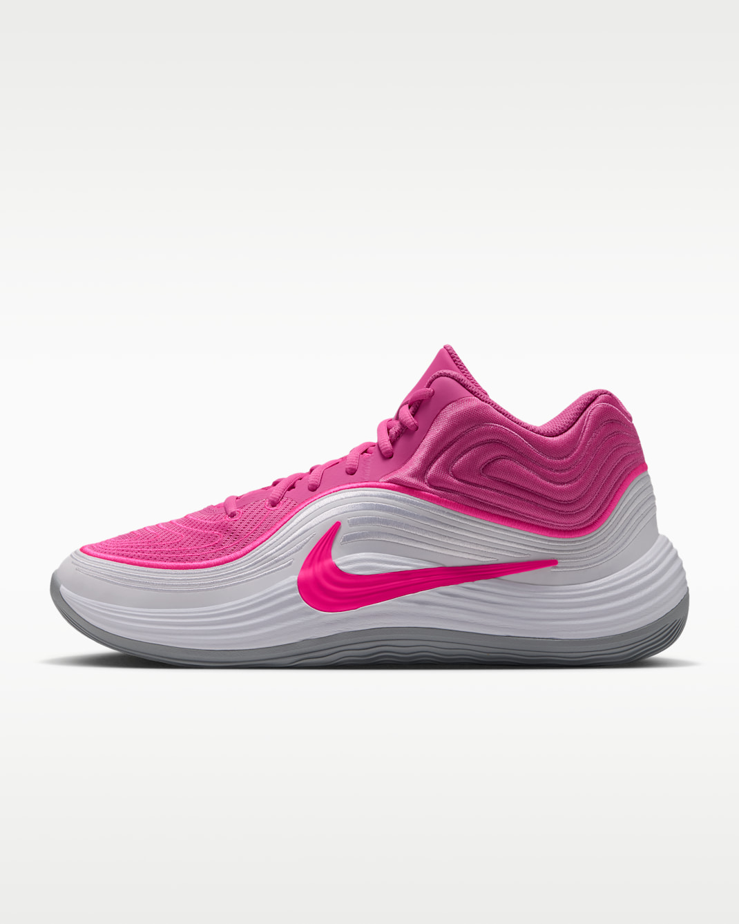 Nike Precision 8 MID Men's Basketball Shoes - Pinksicle/White/Hyper Pink/Hyper Pink