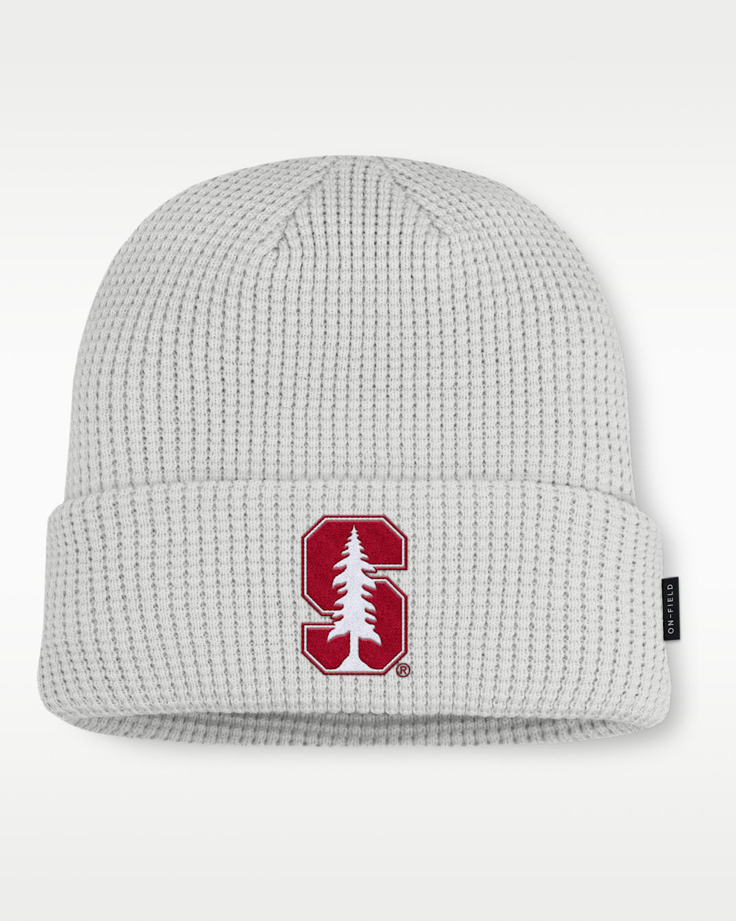 Stanford Utility Off-Field Men's Nike College Cuffed Beanie - Grey