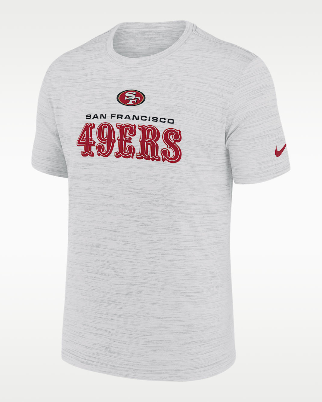 Playera Nike Dri-FIT de la NFL para hombre San Francisco 49ers Velocity - Blanco