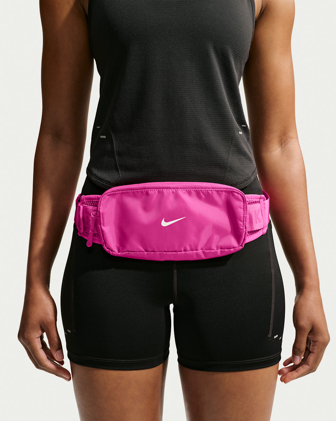 Cangurera de correr Nike Tempo - Rosa vivo/Rosa vivo/Blanco