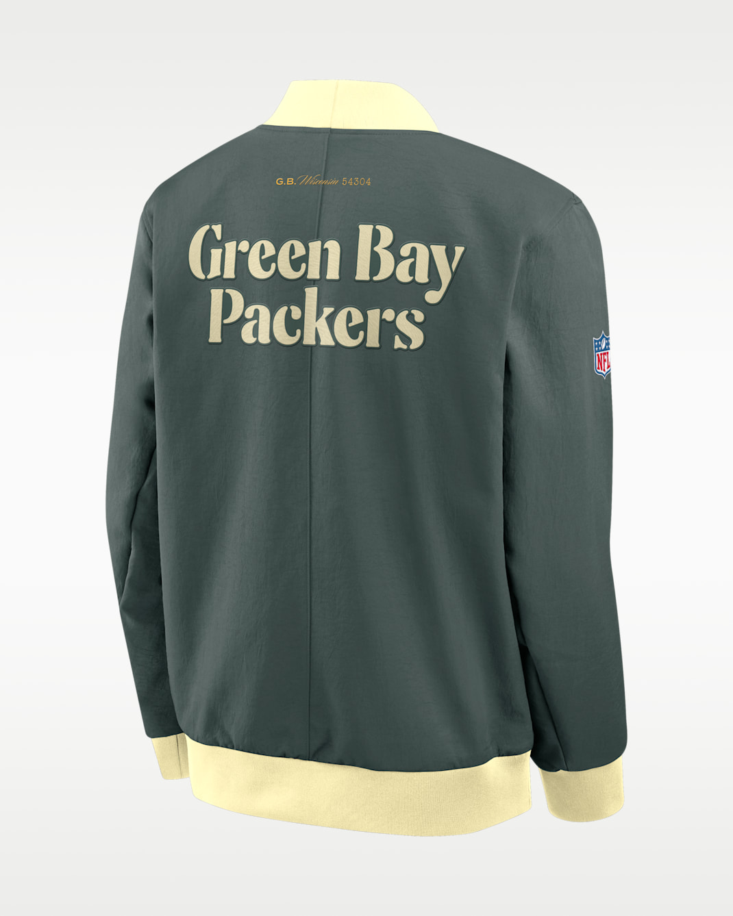 Green Bay Packers Rivalries Collection Sideline Men's Nike NFL Full-Zip Bomber Jacket