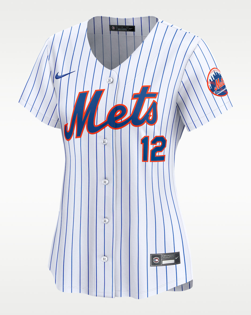 Francisco Lindor New York Mets Women's Nike Dri-FIT MLB Limited Jersey - White