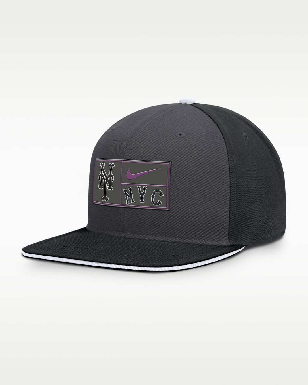 Gorra Nike de la MLB Club New York Mets - Antracita
