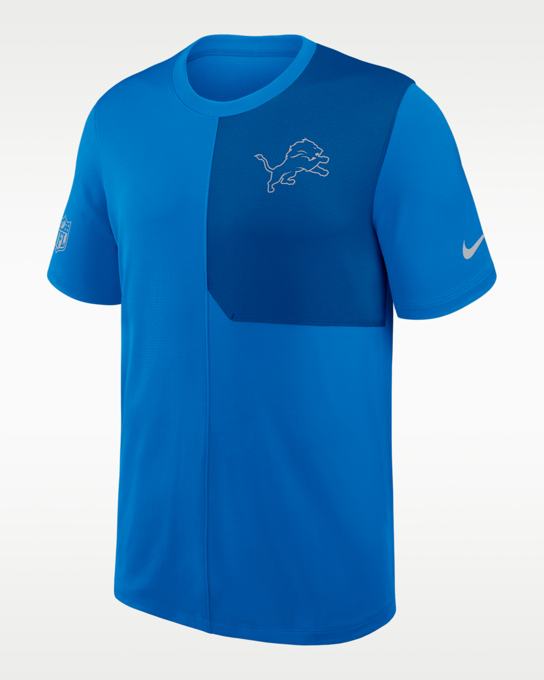 Playera Nike Dri-FIT de la NFL para hombre Detroit Lions Sideline Coach - Azul