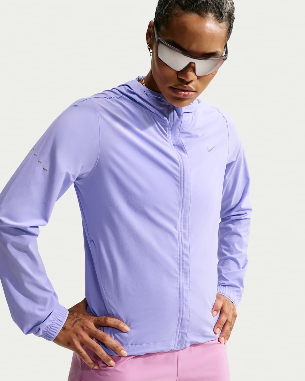 Nike Swift Women's Repel Packable Running Jacket - Purple Pulse