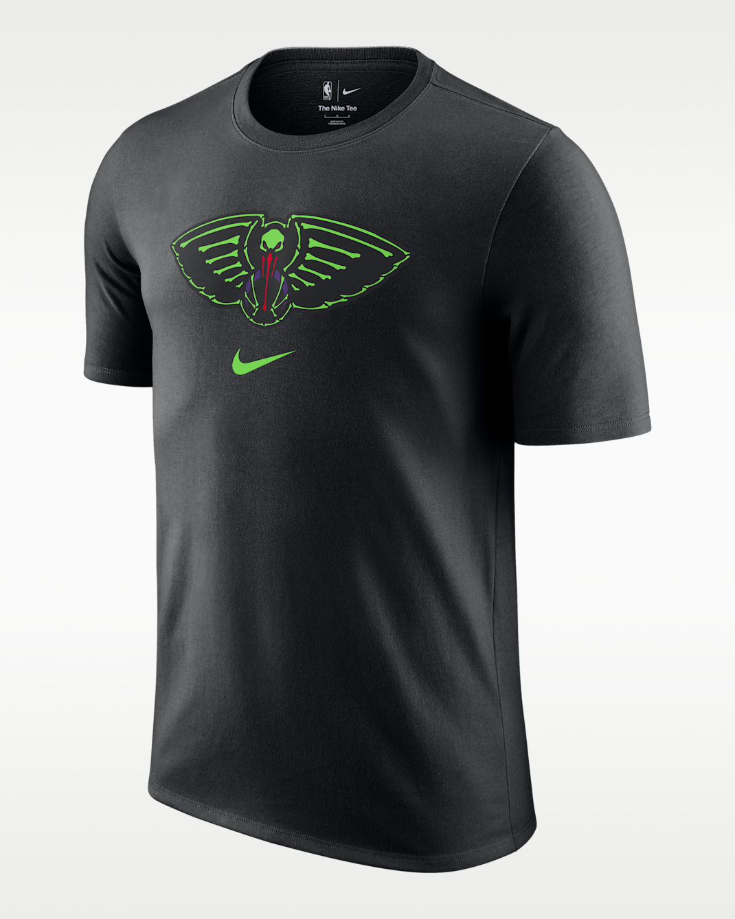 Playera Nike de la NBA para hombre New Orleans Pelicans Essential City Edition - Negro