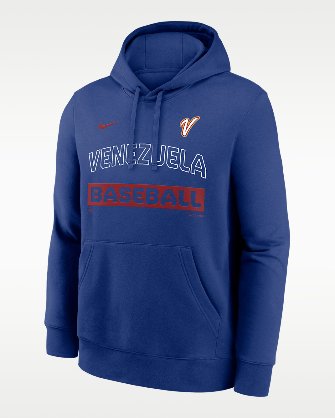 Venezuela National Baseball Team 2026 World Baseball Classic Club Men's Nike Pullover Hoodie - Royal