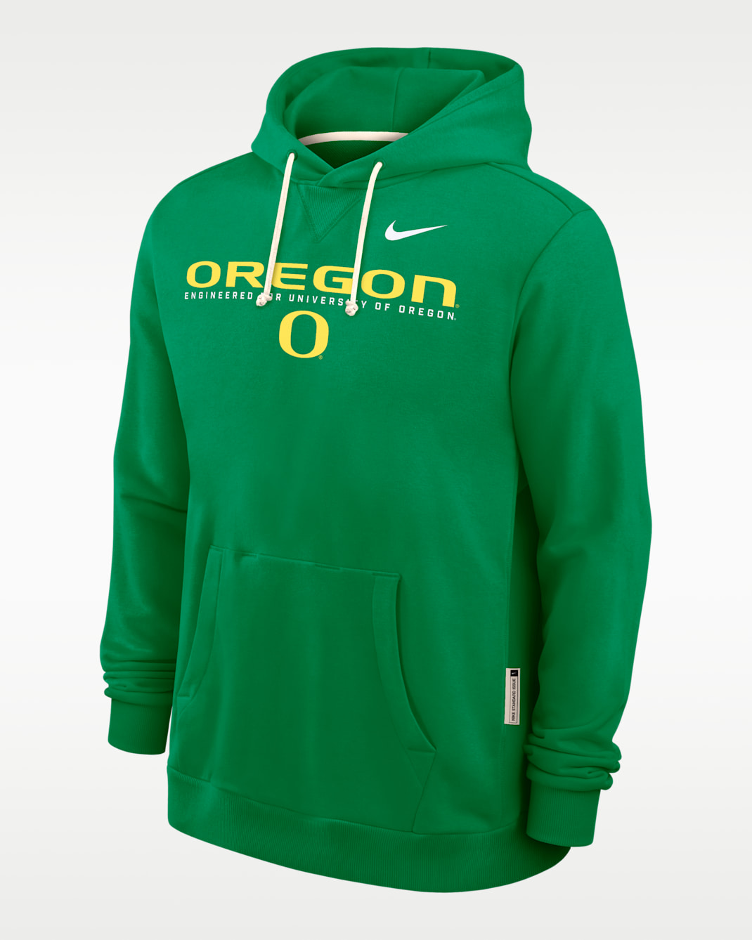 Oregon Sideline Men's Nike Dri-FIT College Pullover Hoodie - Apple Green