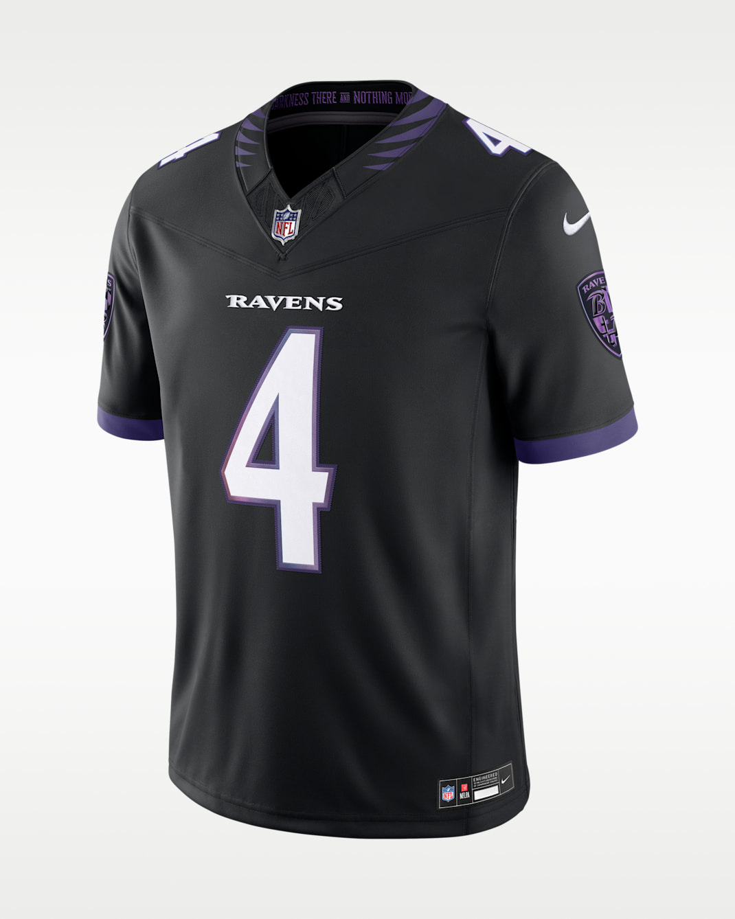 Zay Flowers Baltimore Ravens Men's Nike Dri-FIT NFL Limited Jersey - Black