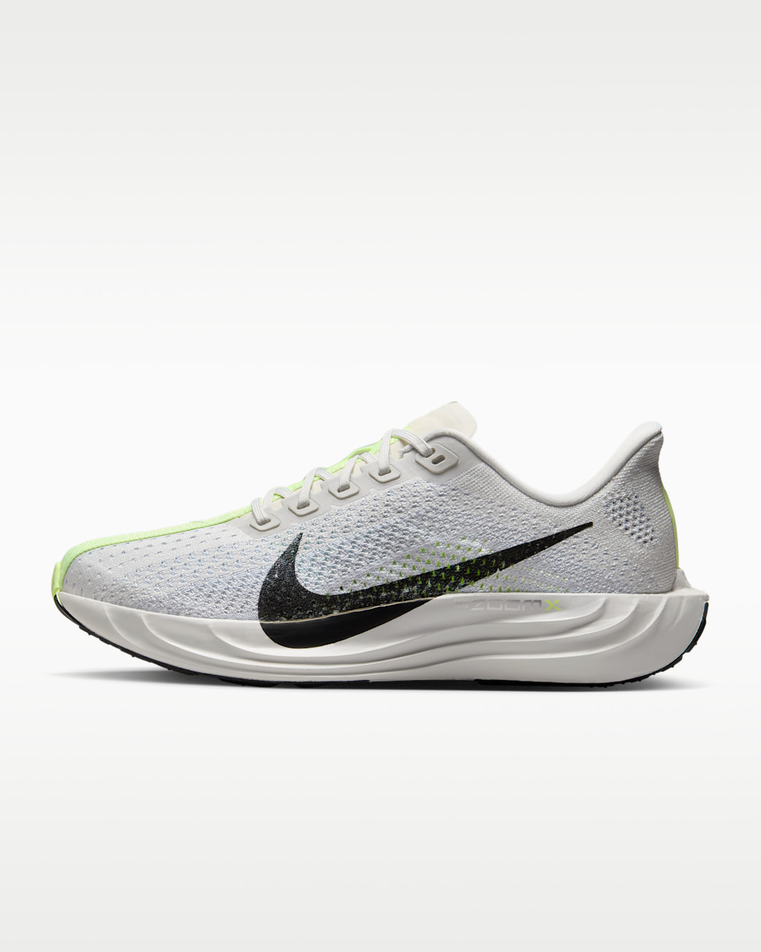 Nike Pegasus Plus Women's Road Running Shoes - Platinum Tint/Pure Platinum/Barely Volt/Black
