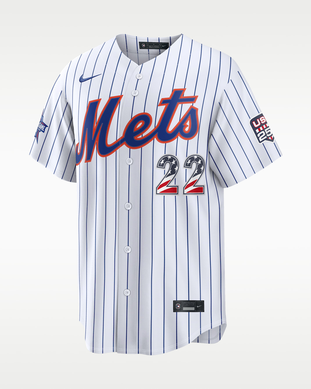 Juan Soto New York Mets 2026 All-Star Game Men's Nike MLB Stadium Jersey - White