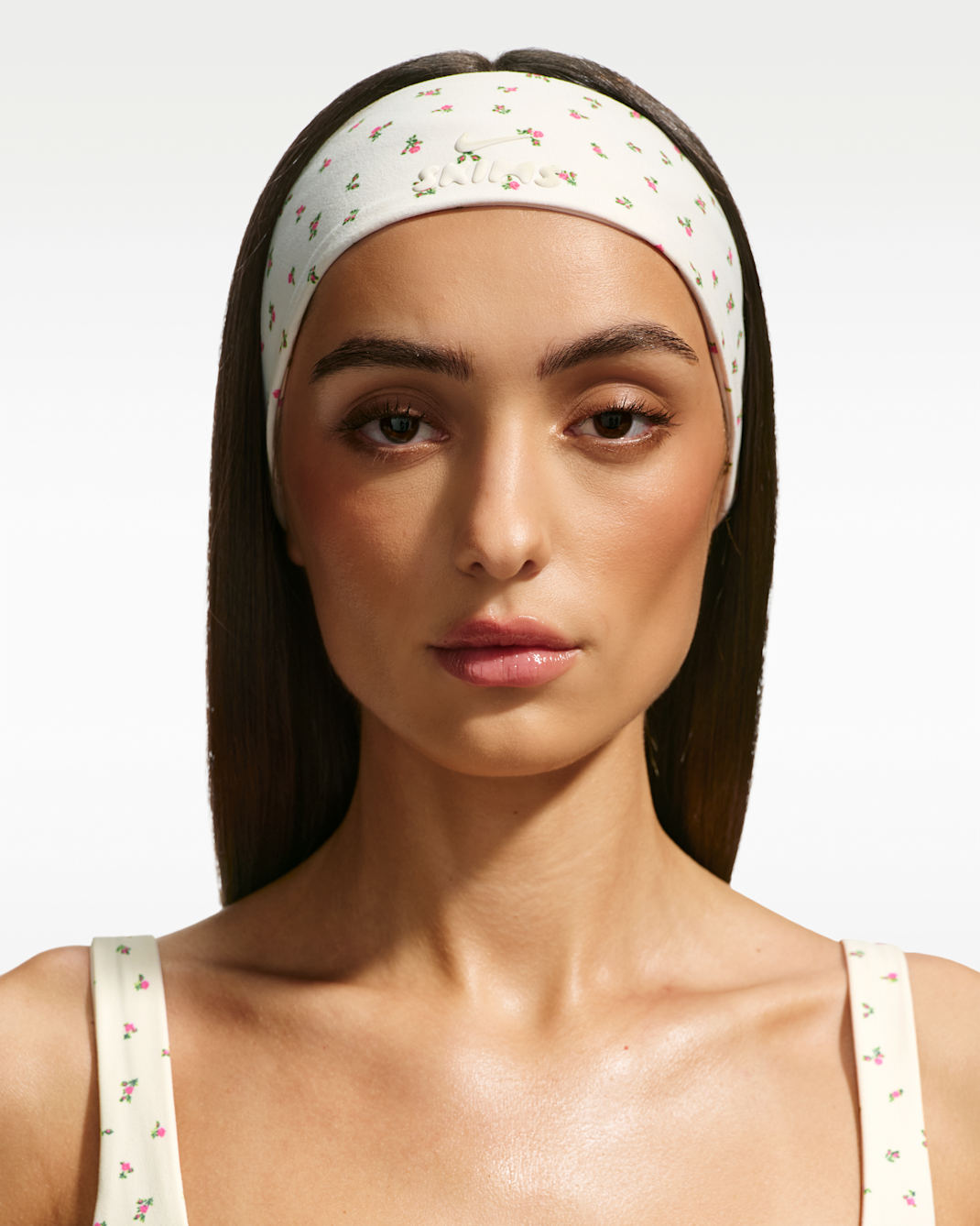 NikeSKIMS Women's Dri-FIT Headband - NSKM Actv Ivory/Silver