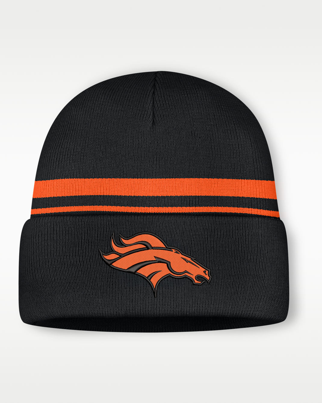 Denver Broncos Primetime Utility Men's Nike NFL Cuffed Beanie - Black