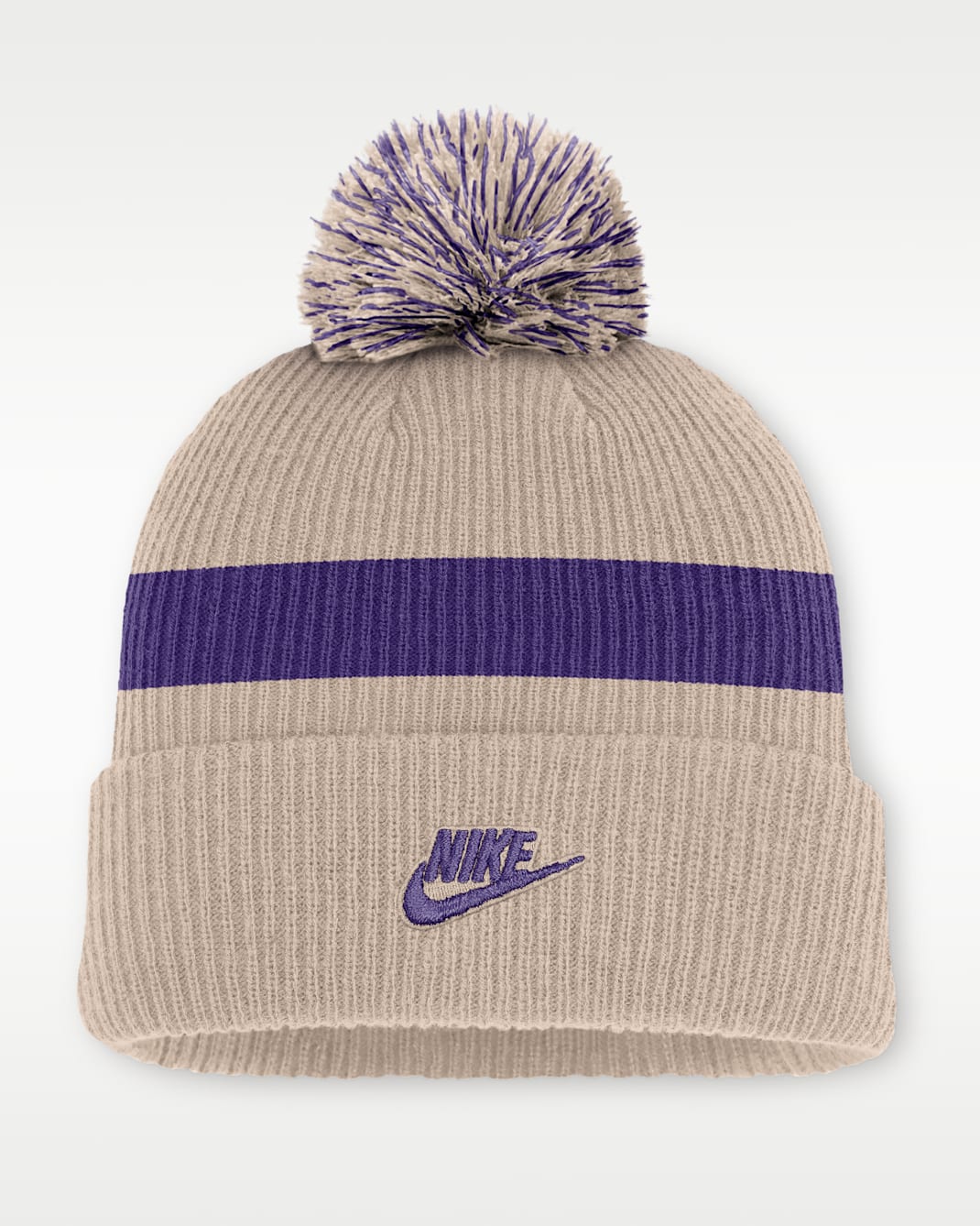 Minnesota Vikings Rewind Peak Men's Nike NFL Cuffed Pom Beanie