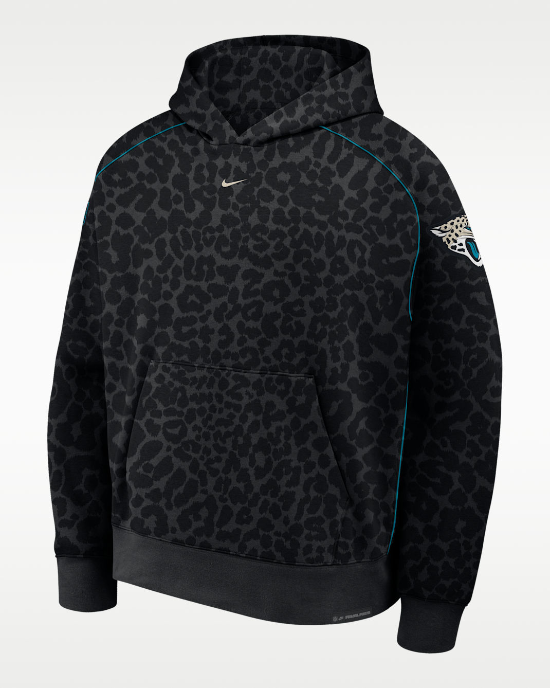 Sudadera con gorro sin cierre Nike de la NFL para hombre Jacksonville Jaguars Rivalries Collection Air - Negro