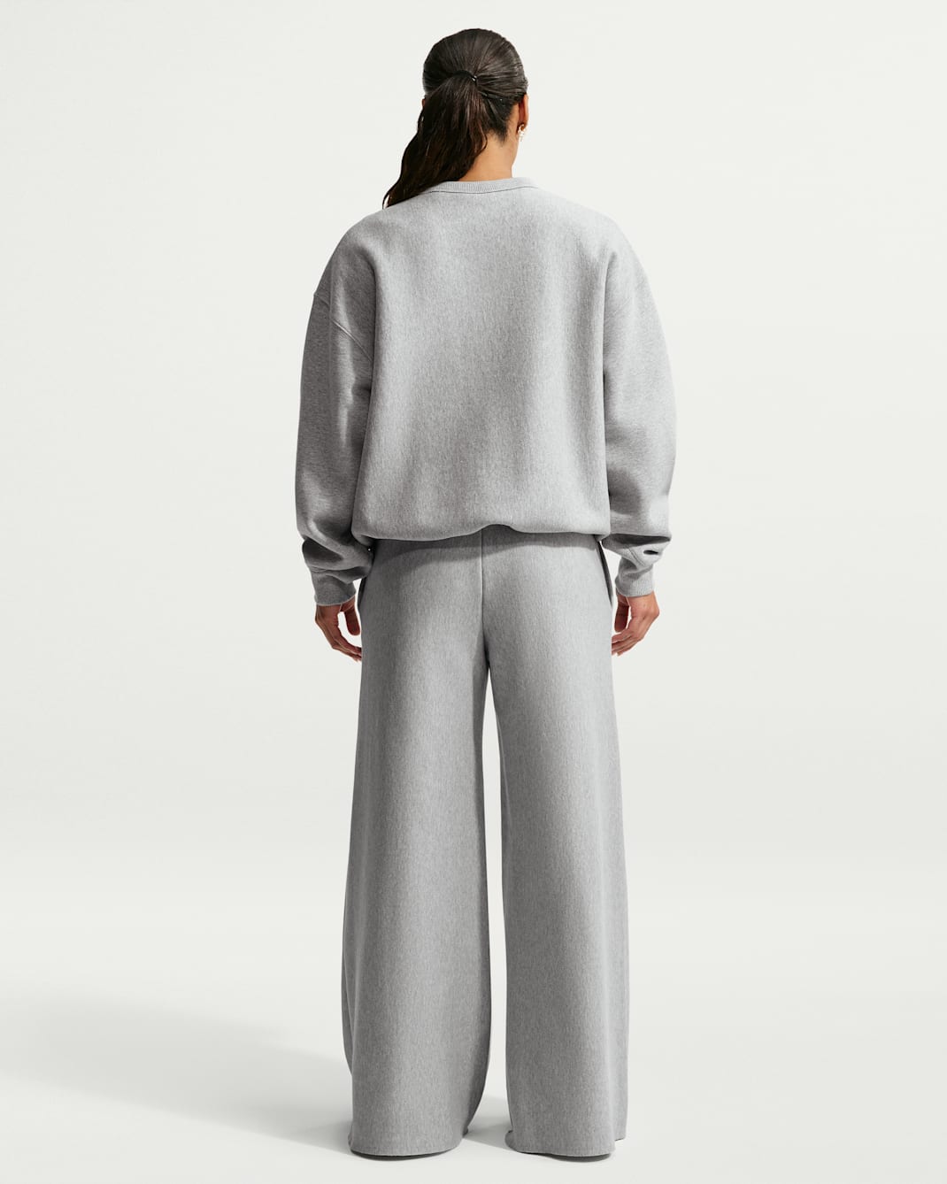 Nike Studio Fleece Heavyweight Women's Mid-Rise Wide-Leg Pants