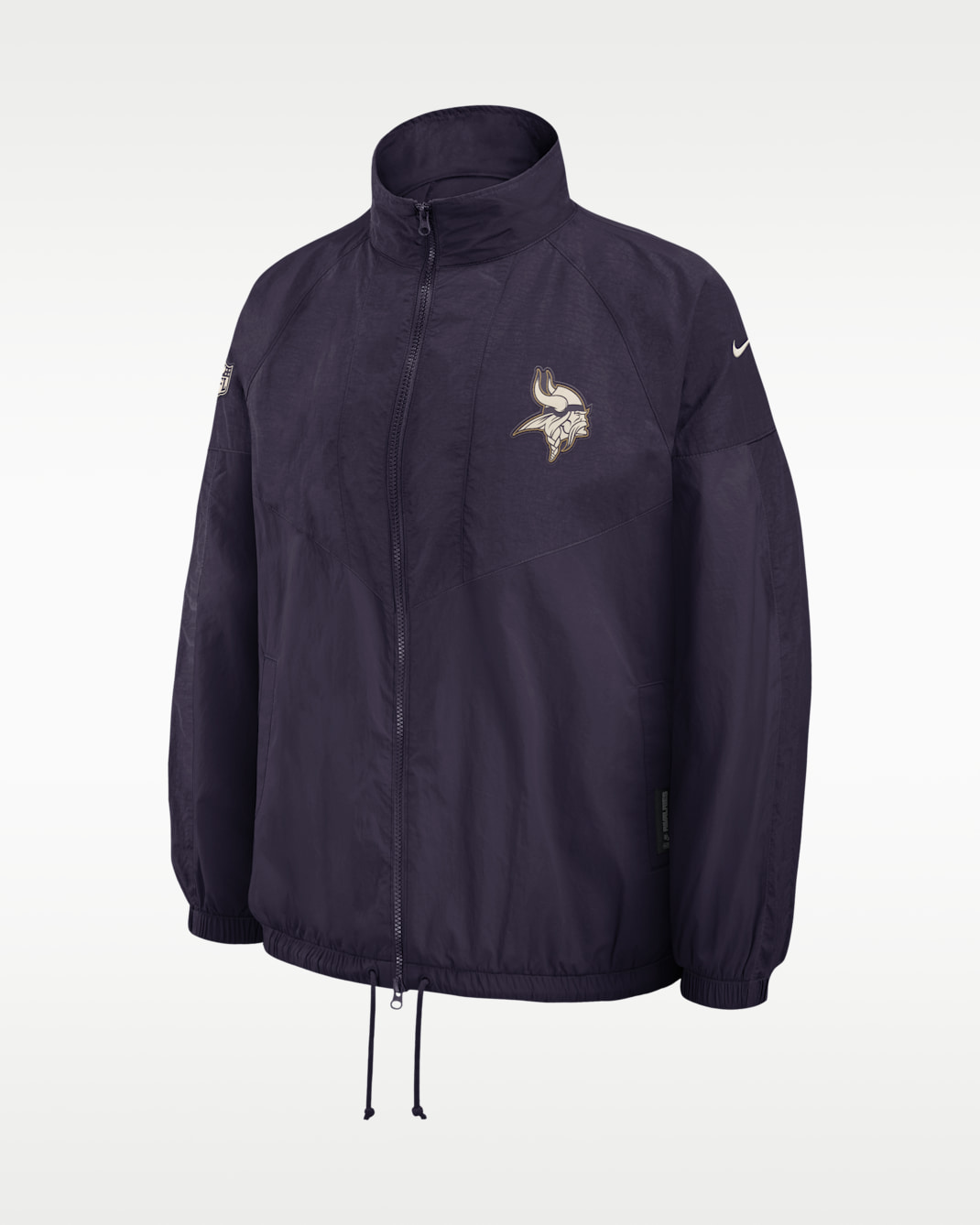 Minnesota Vikings Rivalries Collection Women's Nike NFL Oversized Full-Zip Jacket - Purple Dynasty