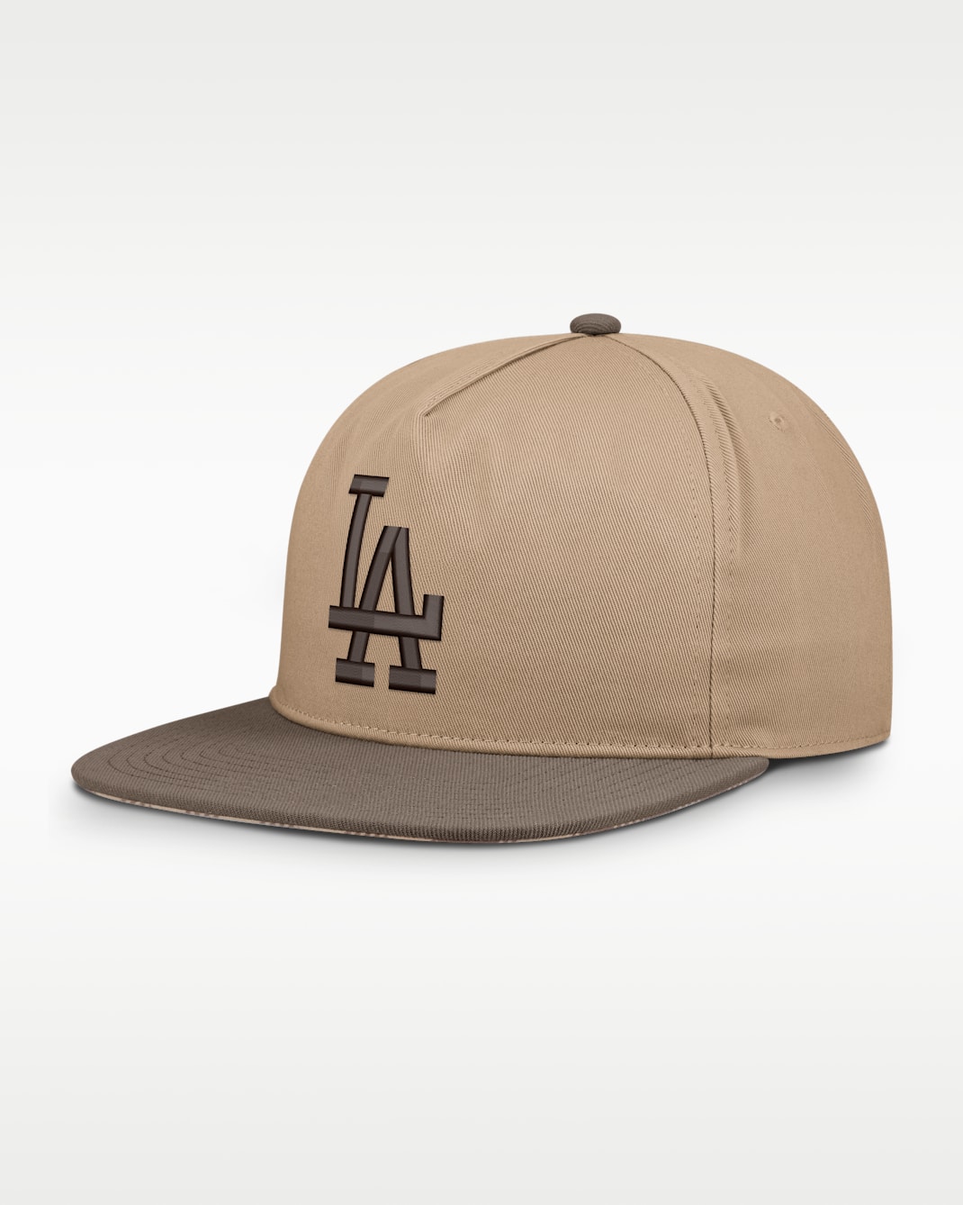 Gorra Nike de la MLB ajustable para hombre Los Angeles Dodgers Statement - Cáñamo/Marrón visón