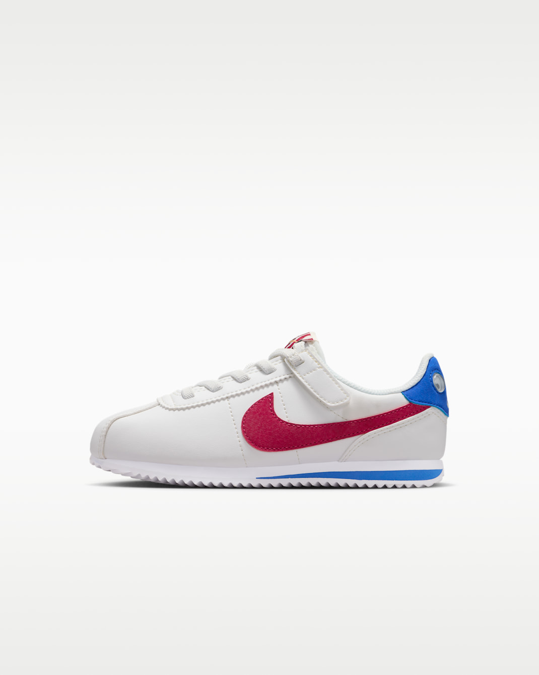 รองเท้าเด็กเล็ก Nike Cortez SE EasyOn - Summit White/Hyper Royal/ขาว/Noble Red