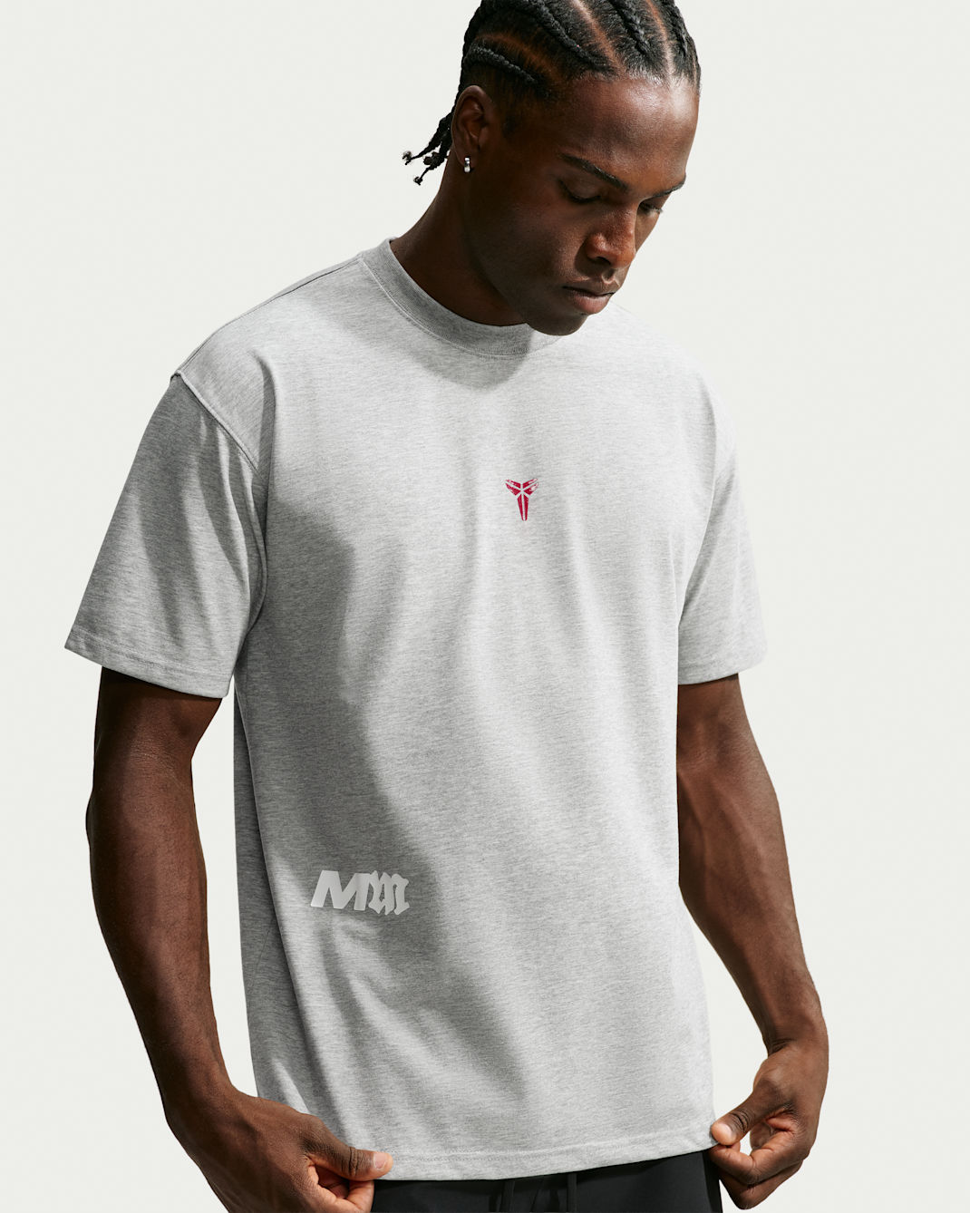 Kobe Men's Nike Dri-FIT Basketball T-Shirt - Dark Grey Heather