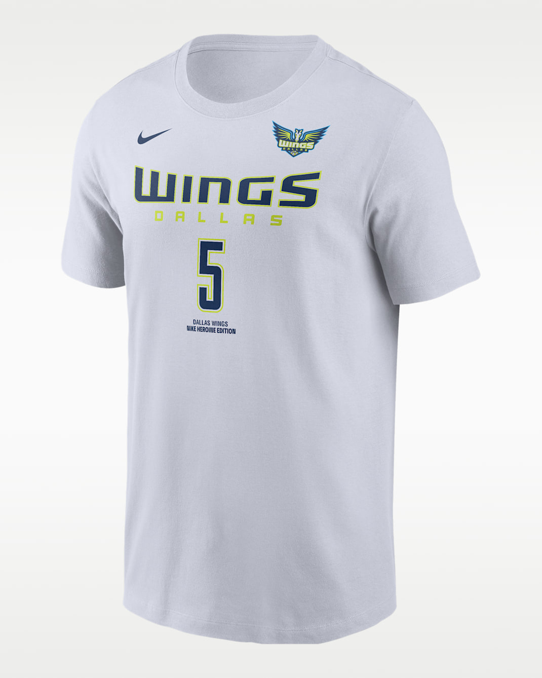 Playera WNBA Nike Paige Bueckers Dallas Wings Explorer Edition - Blanco