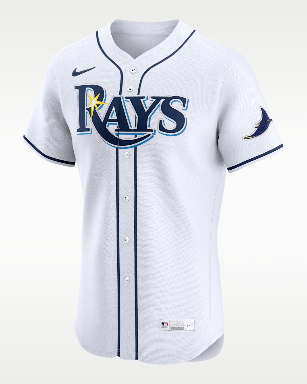 Tampa Bay Rays Men's Nike Dri-FIT ADV MLB Elite Jersey - White