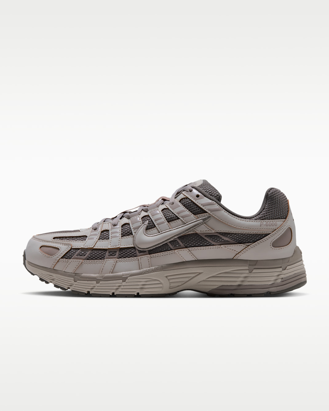 Nike P-6000 Men's Shoes - Flat Pewter/College Grey/Light Orewood Brown/Light Bone
