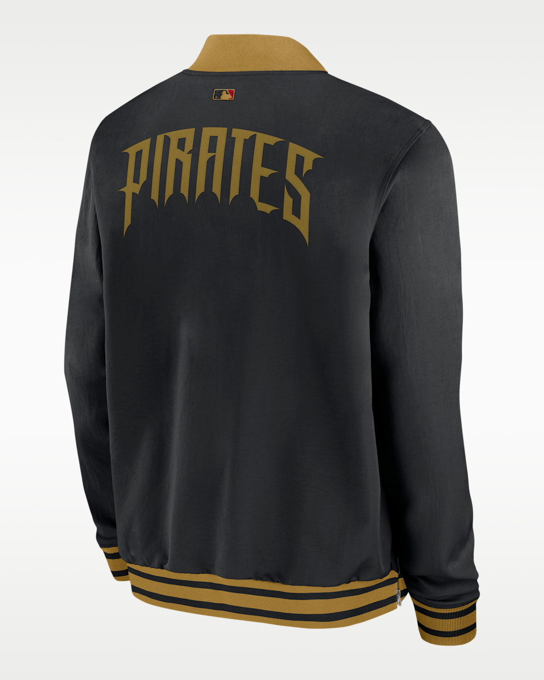 Pittsburgh Pirates Authentic Collection City Connect Men's Nike MLB Full-Zip Bomber Jacket