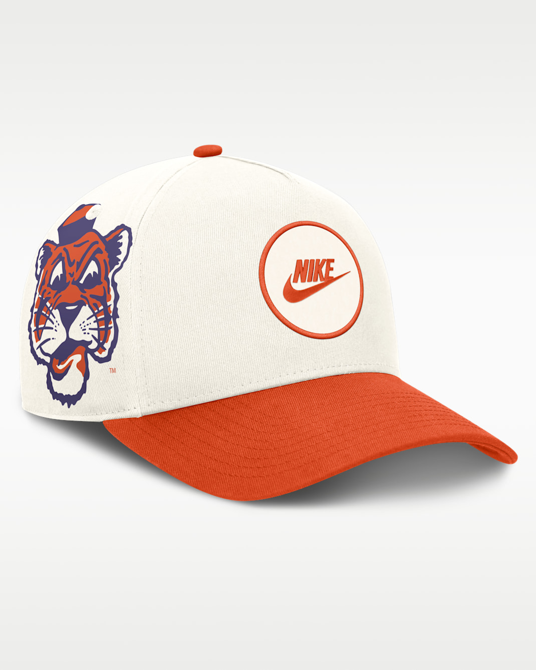 Clemson Rise Men's Nike Dri-FIT College A-Frame Adjustable Hat