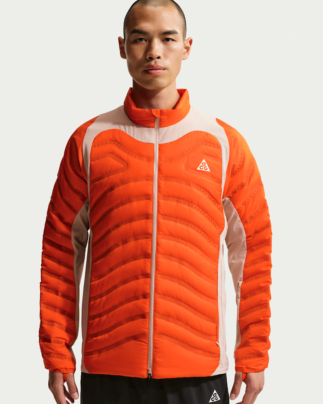Nike ACG "Lava Loft" Therma-FIT Jacke (Herren) - Safety Orange/Cream II/Cream II/Summit White