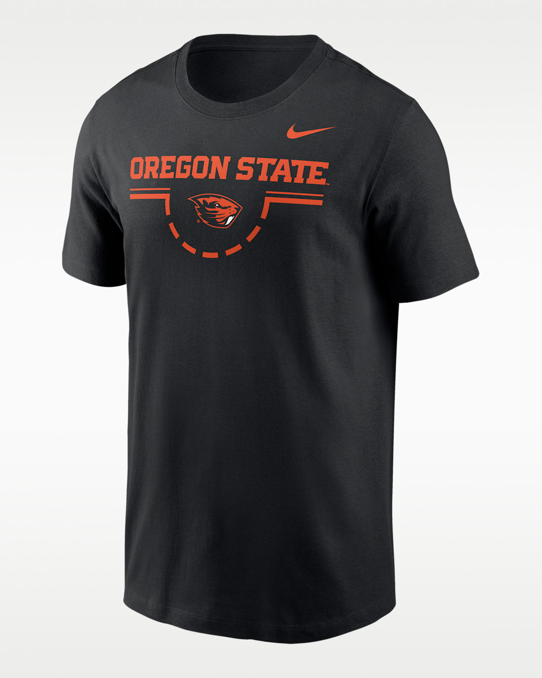 Playera universitaria Nike Dri-FIT para hombre Oregon State Beavers Legend - Negro