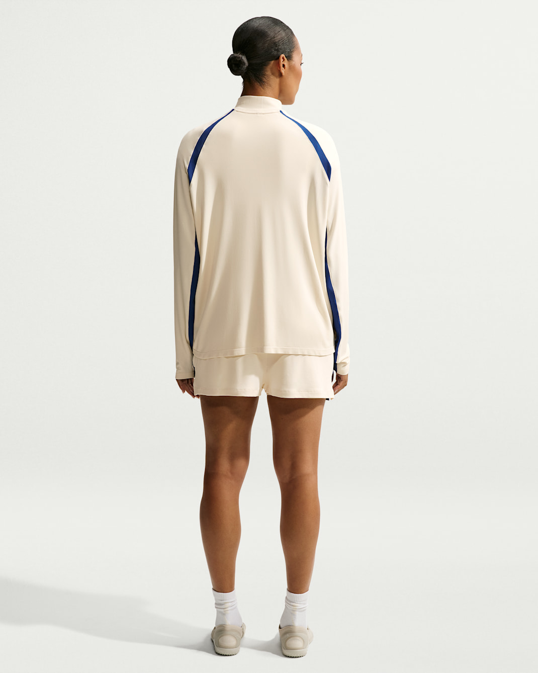 NikeSKIMS Stretch Knit Women's 1/2-Zip Long-Sleeve Top