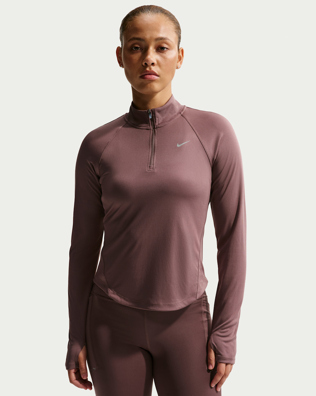 Nike Tempo Women's Dri-FIT 1/4-Zip Running Top - Tattoo