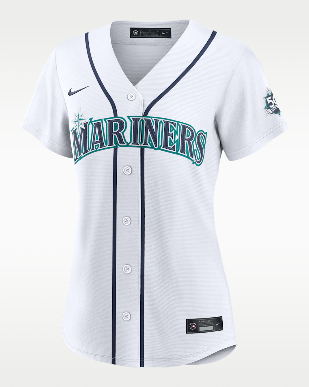 Seattle Mariners Women's Nike MLB Stadium Jersey - White