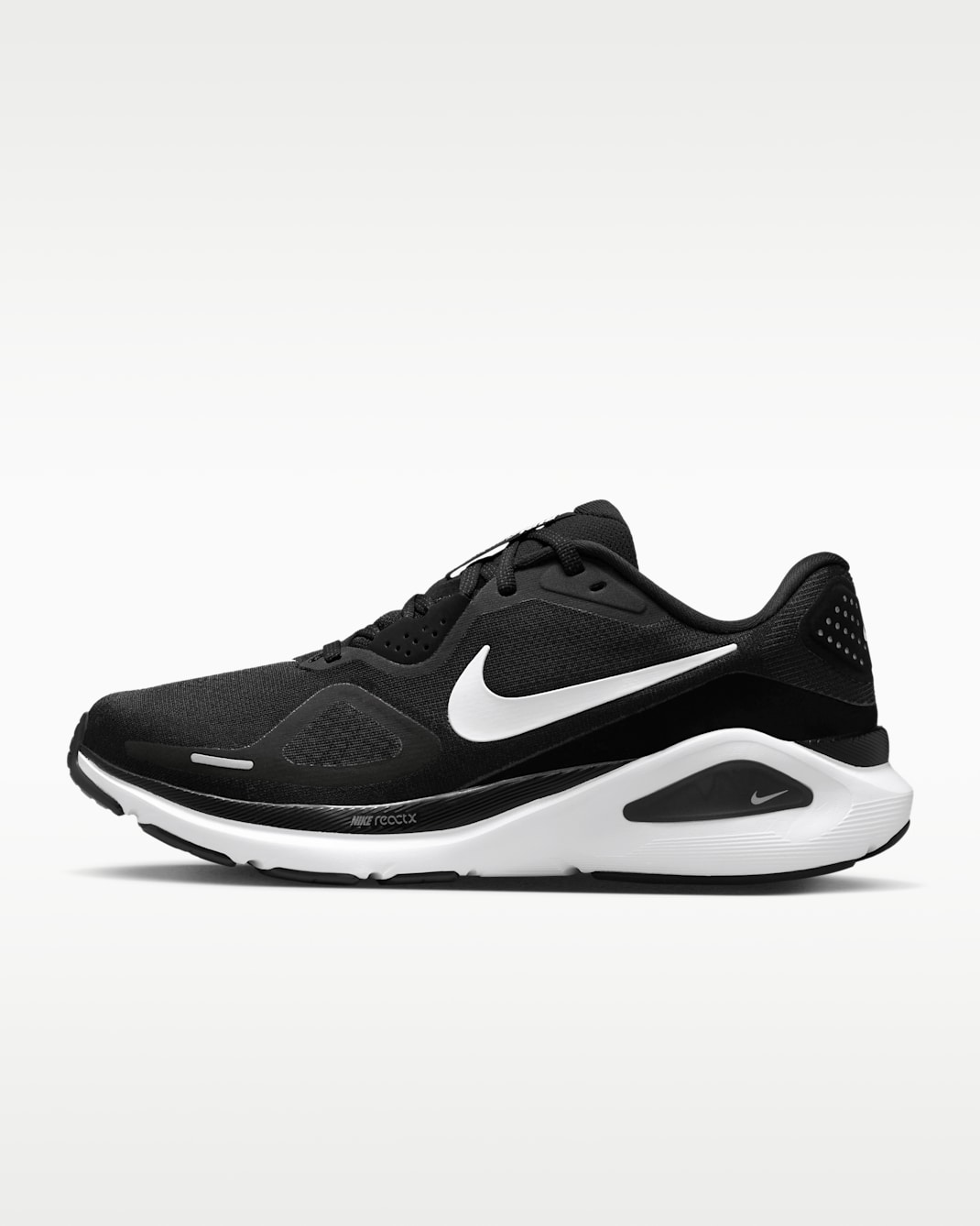 Nike Structure 26 Women's Road Running Shoes - Black/Cool Grey/Metallic Silver/White
