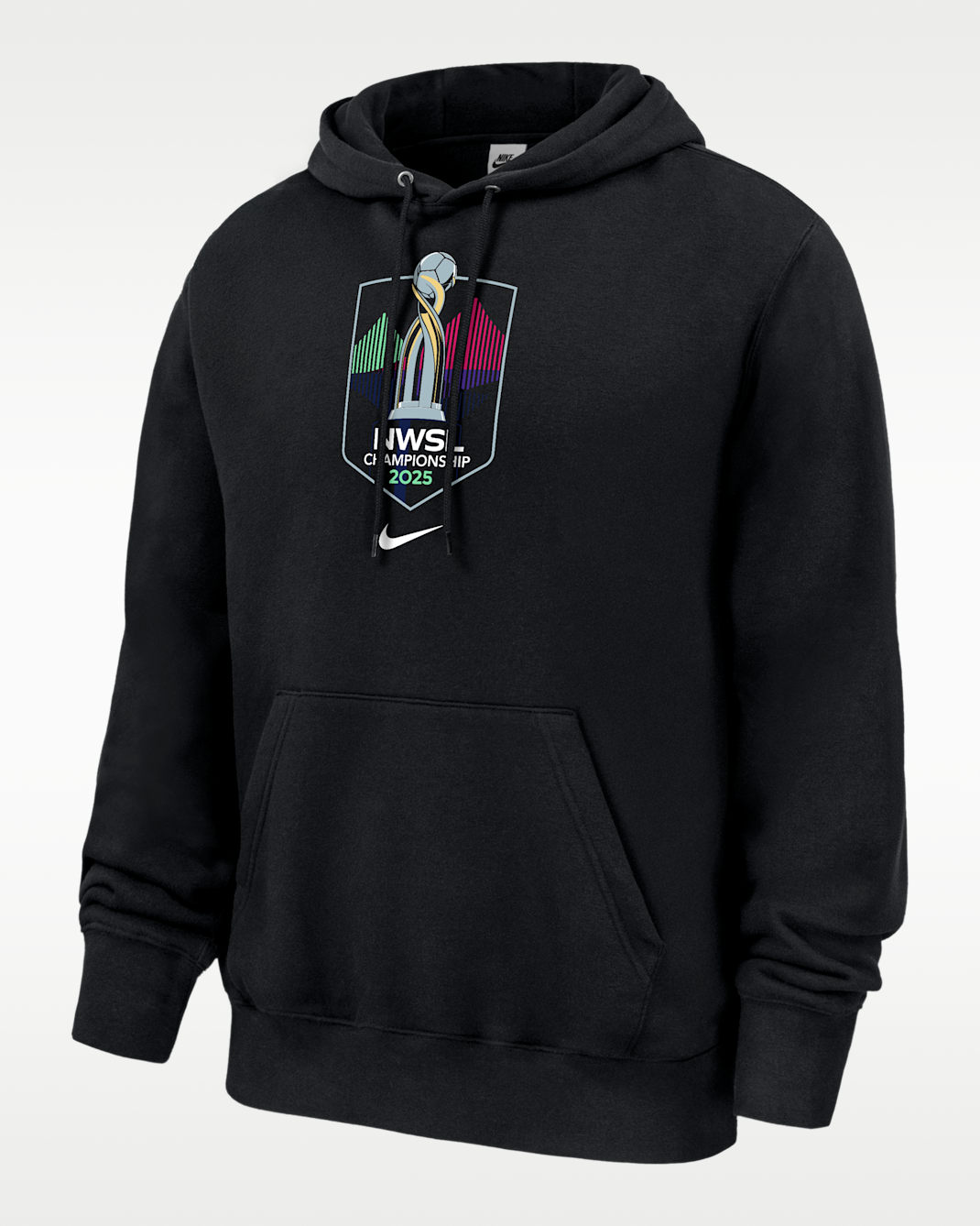 Sudadera con gorro sin cierre Nike NWSL Championship Club Fleece - Negro