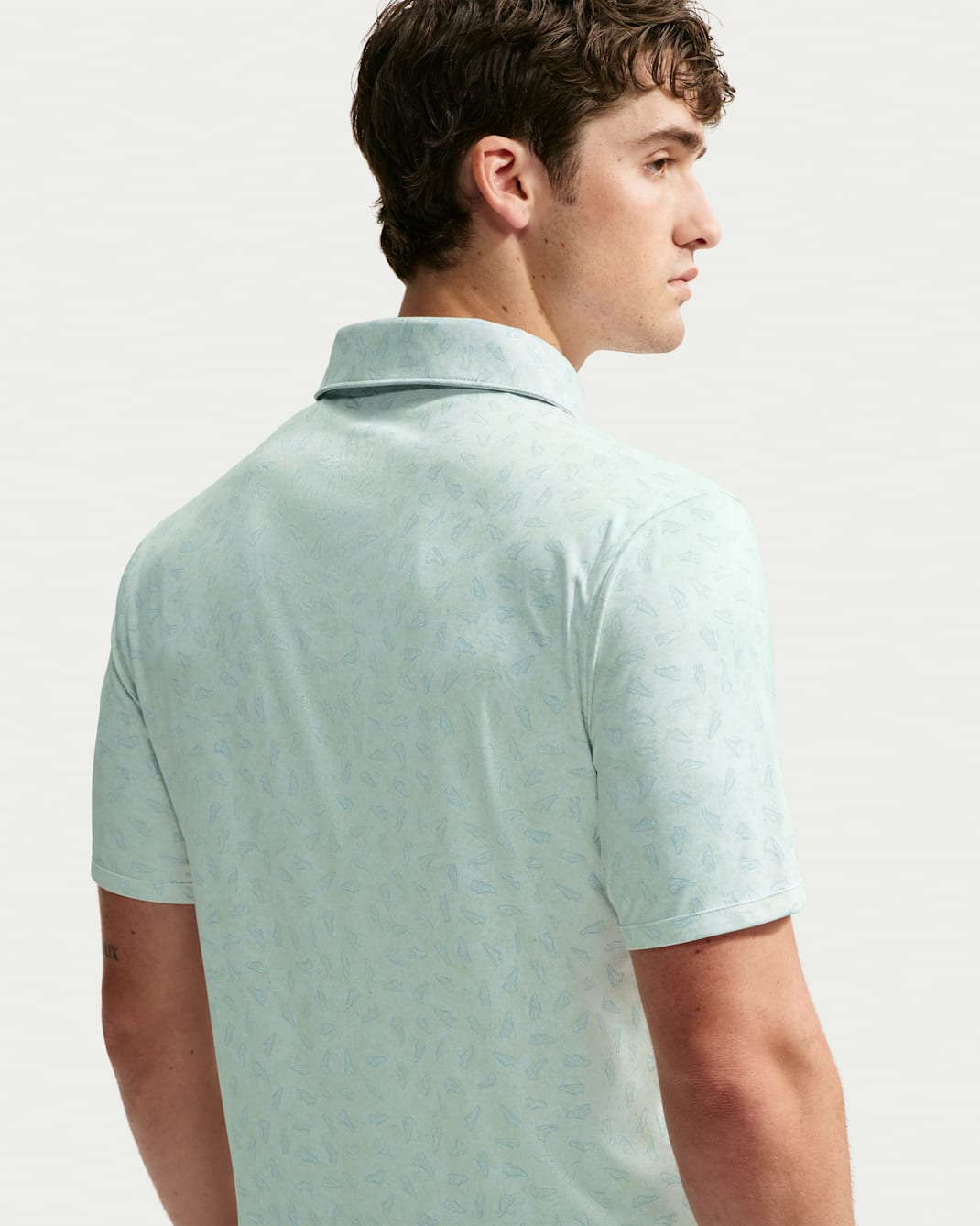 Nike Par Men's Dri-FIT Grass Print Golf Polo