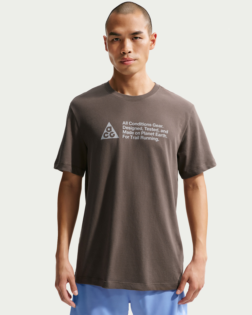 Playera de trail running Dri-FIT para hombre Nike ACG - Mineral de hierro