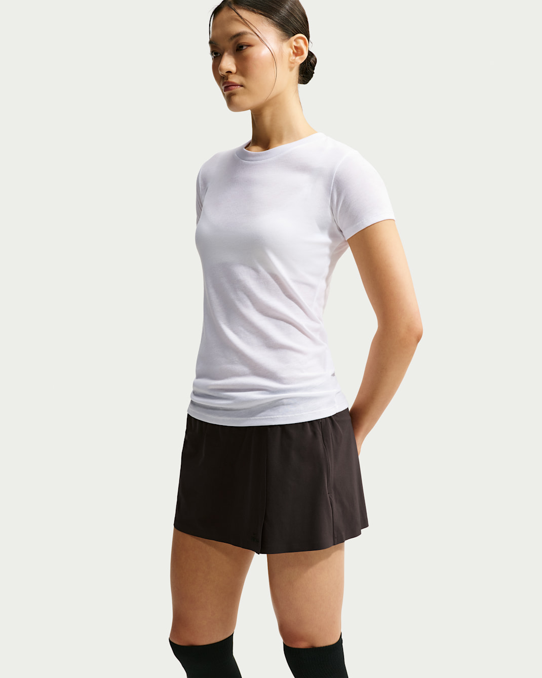 NikeSKIMS Performance Cotton Blend Women's Short-Sleeve Top
