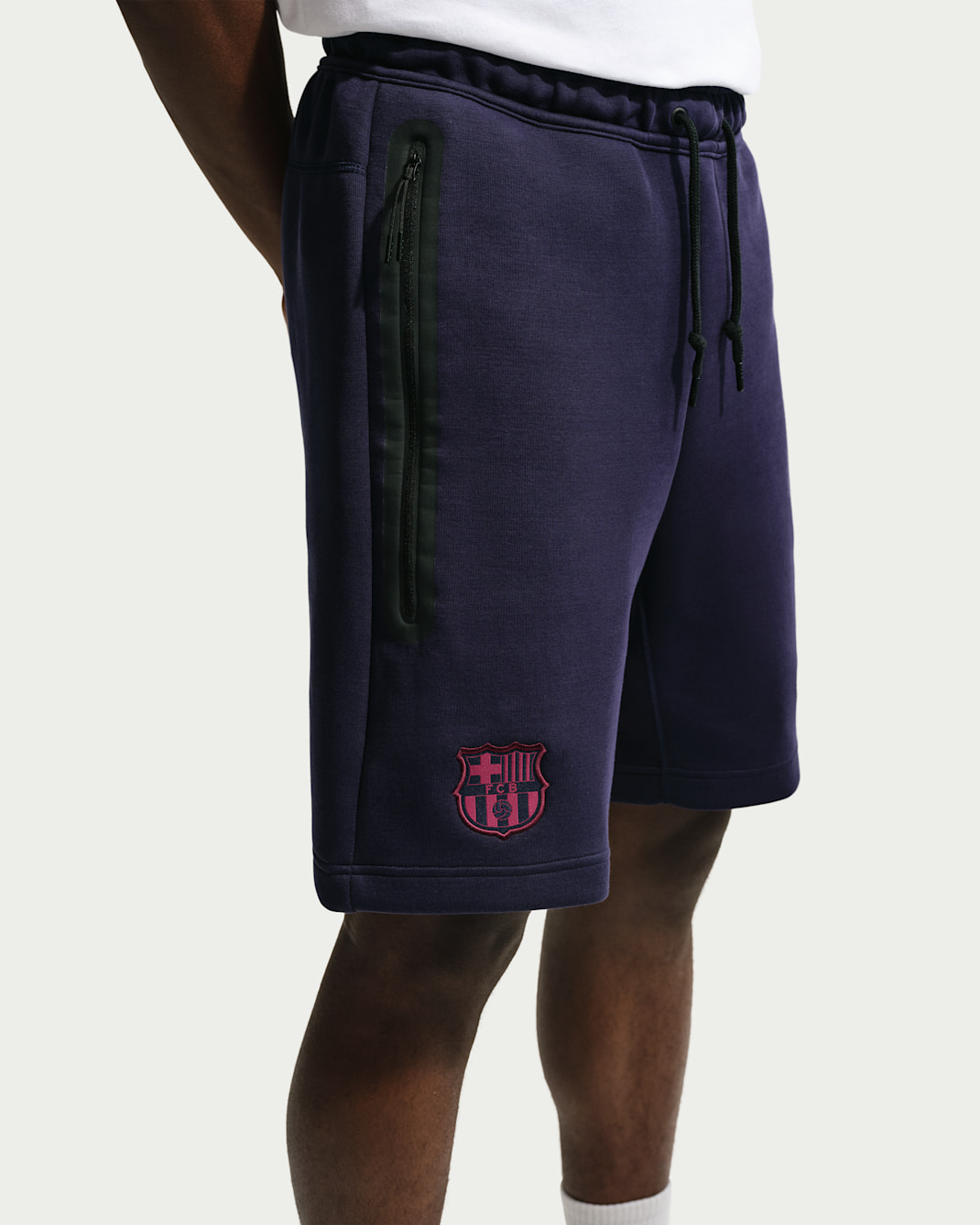 FC Barcelona Tech Fleece Men's Nike Soccer Shorts