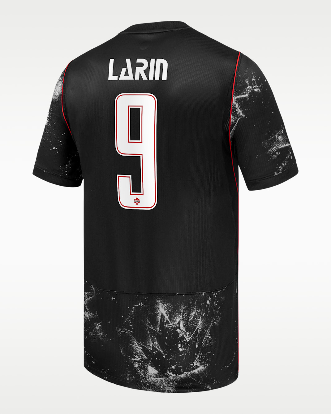 Cyle Larin Canada Soccer 2026 Stadium Away Men's Nike Dri-FIT Soccer Jersey - Black