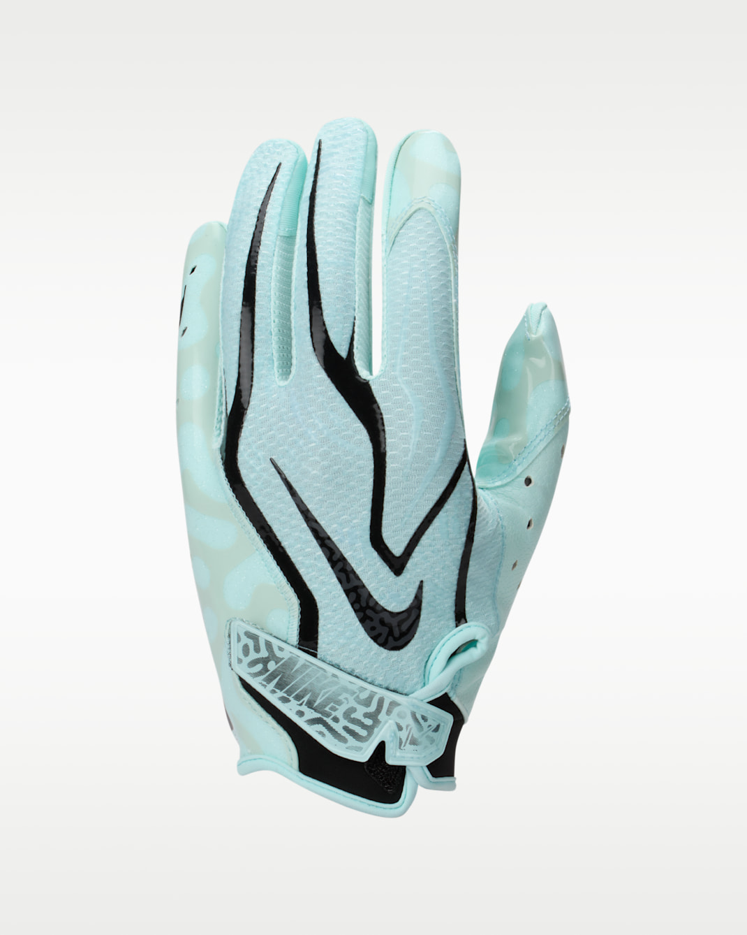 Guantes de fútbol americano Nike Vapor Jet 9.0 (1 par) - Caramelo de menta/Negro