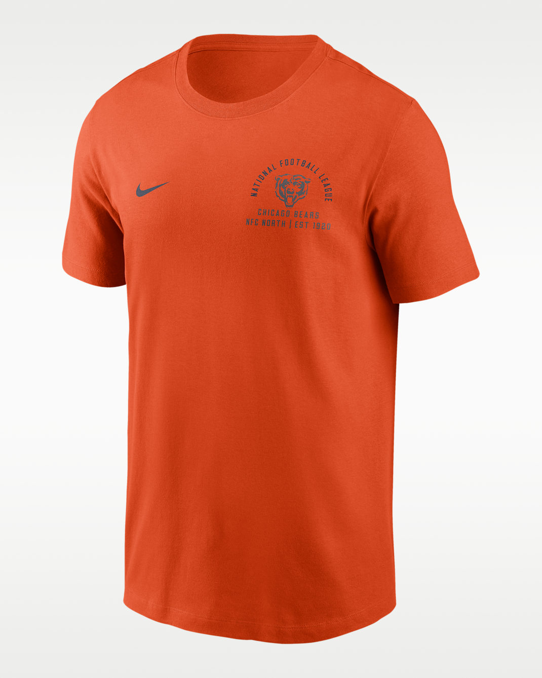 Playera Nike de la NFL para hombre Chicago Bears Essential - Naranja