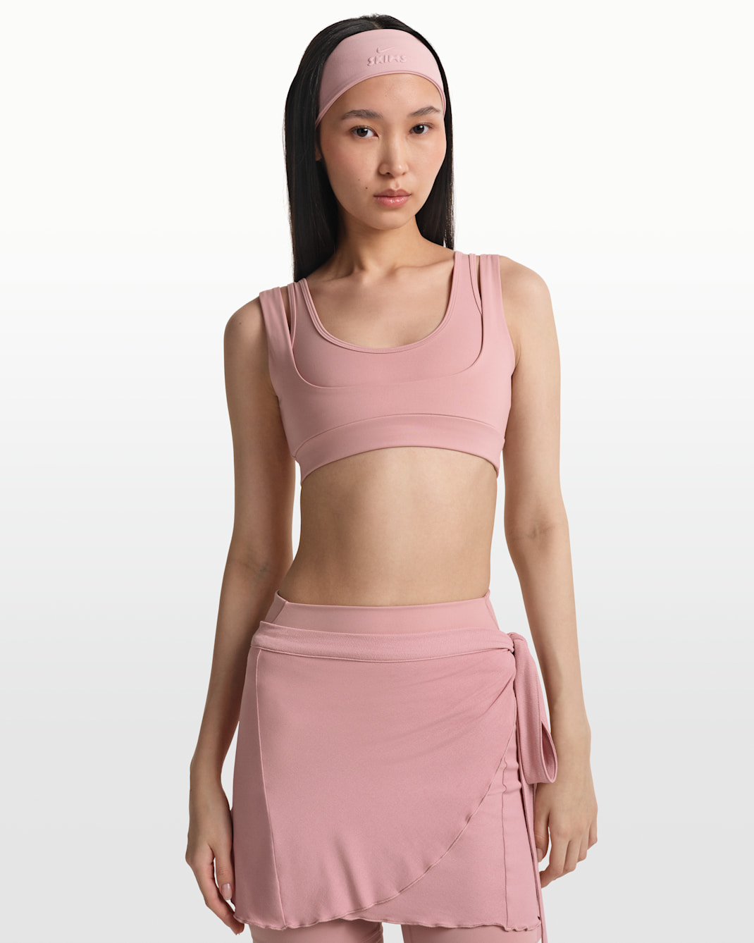 Bra de cuello en forma de U con doble tirante para mujer NikeSKIMS Matte - NSKM HIMALAYAN