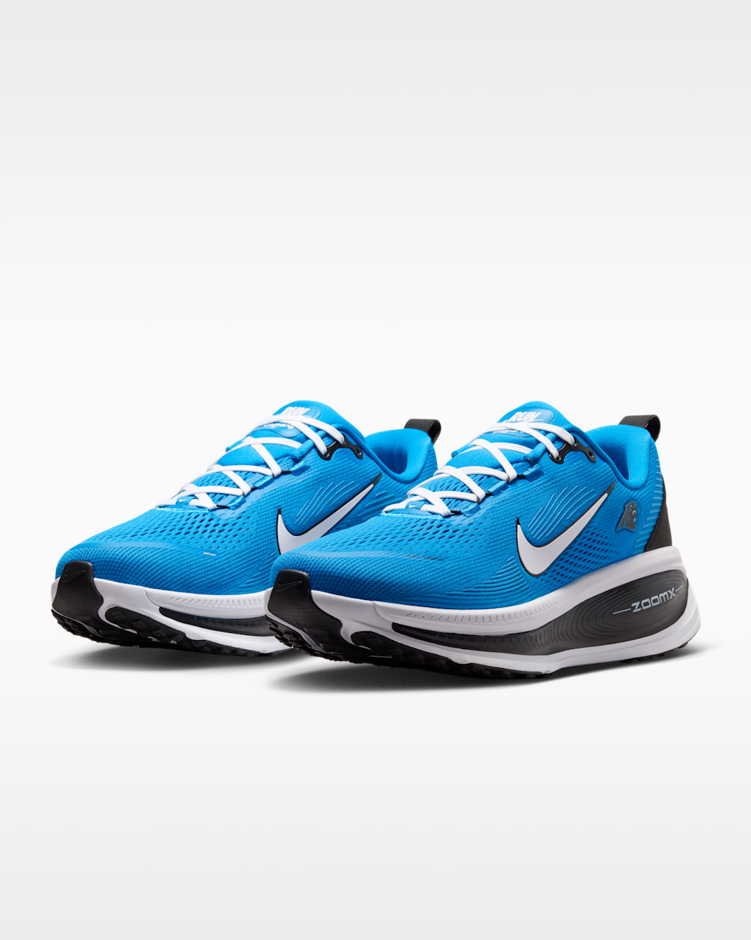 Nike Vomero 18 (Carolina Panthers) Men's NFL Road Running Shoes