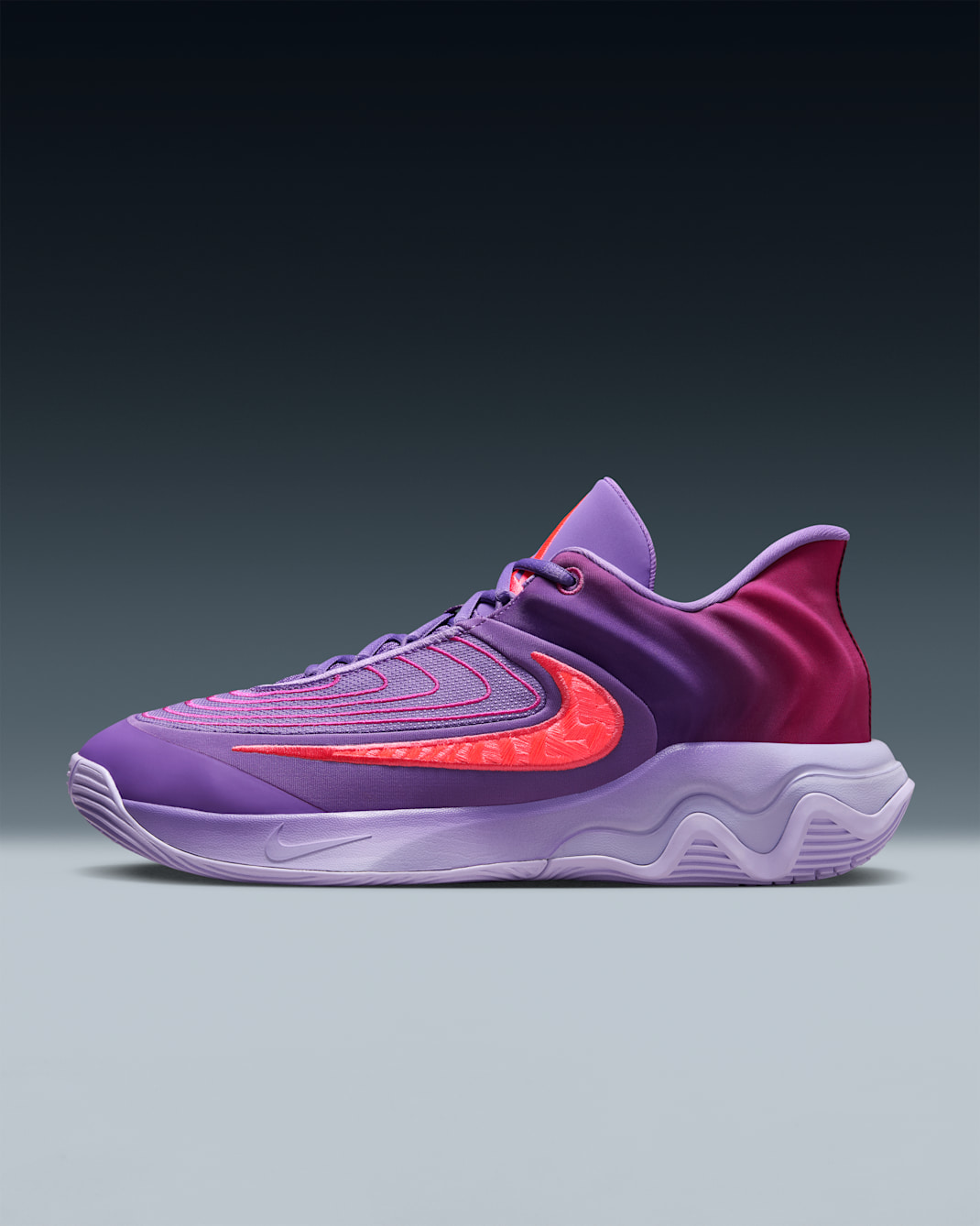 Giannis Immortality 4 Basketball Shoes - Black Raspberry/Hot Punch/Hot Fuchsia/Aster Pink