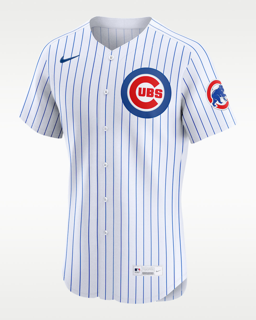 Jersey Nike Dri-FIT ADV de la MLB Elite para hombre Dansby Swanson Chicago Cubs - Blanco